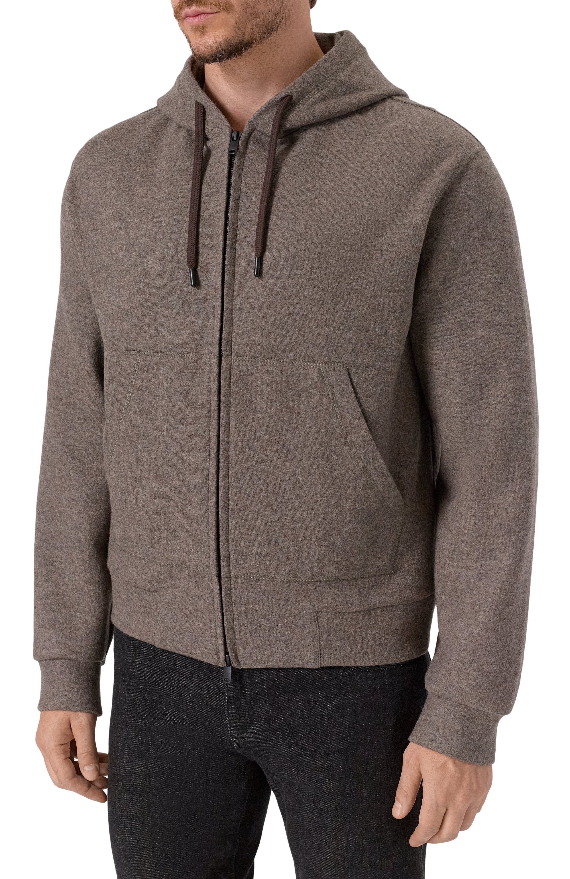 Шерстяная толстовка CIRCOLO 1901 светло-коричневого цвета по цене 59950 руб., арт. CN5109, фото 3 Шерстяная толстовка CIRCOLO 1901, арт. CN5109, фото 3