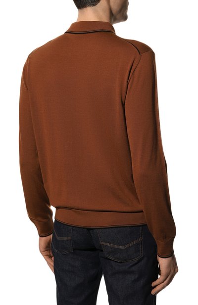 Поло с отделкой из кожи аллигатора STEFANO RICCI, арт. K606312AZ1/F22465, фото 4