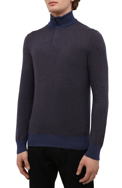 Джемпер из кашемира и хлопка ZEGNA, арт. UYQ25/127, фото 3