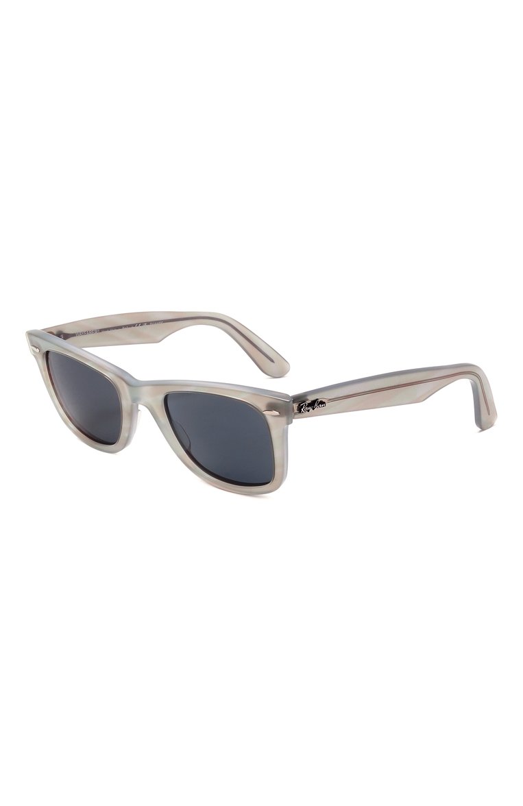 Женские солнцезащитные очки RAY-BAN синего цвета, арт. 2140-1407R5 | Фото 1 (Нос: Не проставлено; Региональные ограничения белый список (Axapta Mercury): Не проставлено; Тип очков: С/з; Материал: Пластик; Кросс-КТ: С/з-унисекс; Очки форма: Квадратные; Оптика Гендер: оптика-унисекс)