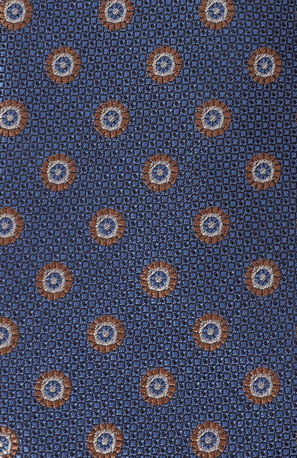 Шелковый галстук CANALI синего цвета по цене 17550 руб., арт. 18/HJ04152, фото 4 Шелковый галстук CANALI, арт. 18/HJ04152, фото 4