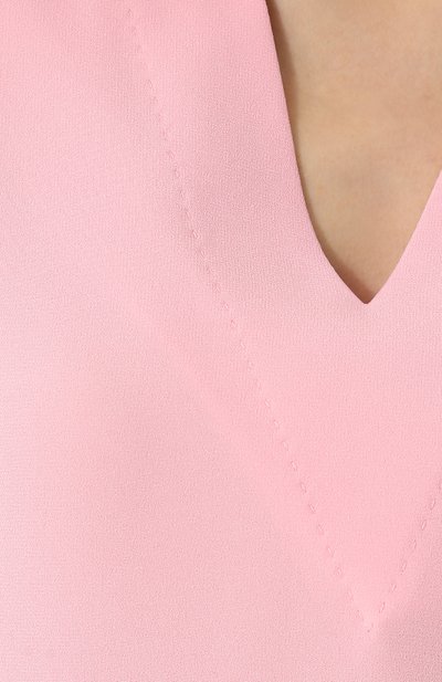 Платье-миди прямого кроя с v-образным вырезом и карманами ESCADA, арт. 5023392, фото 5