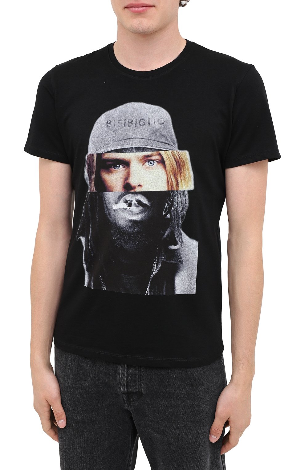 Хлопковая футболка BISIBIGLIO, арт. D0UB FACE C0UBAIN/PESANTE, фото 3