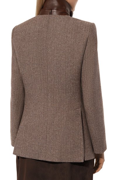 Шерстяной жакет CHLOÉ, арт. CHC24WVE03190, фото 4