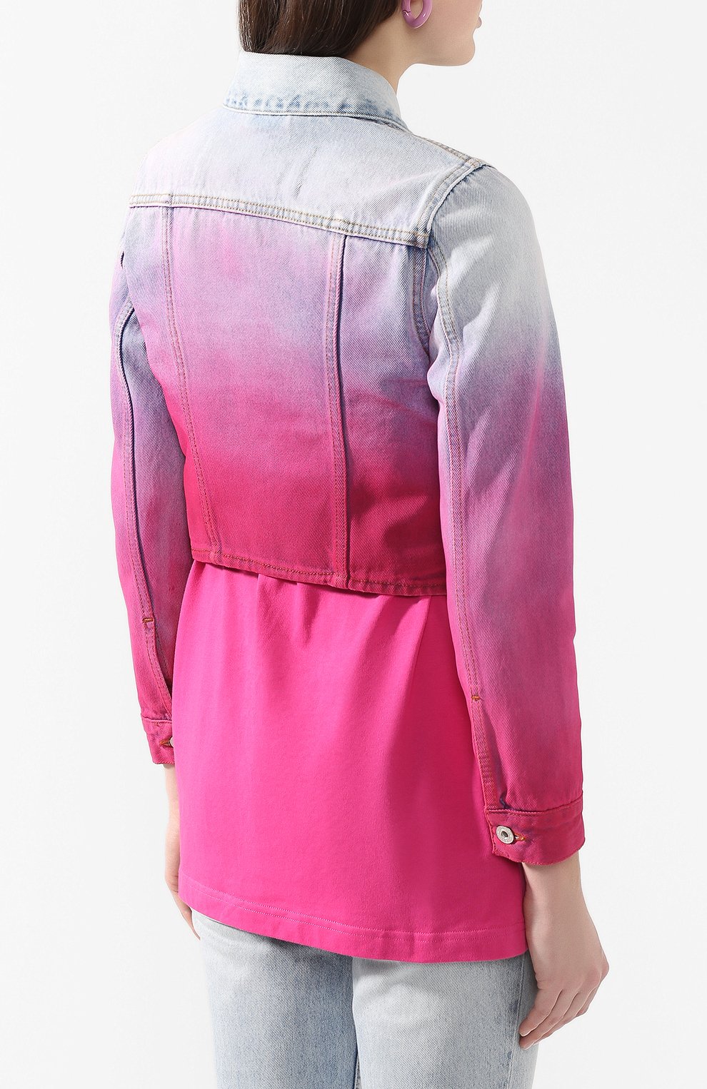 Джинсовая куртка OFF-WHITE, арт. 0WYE008R207730977128, фото 4