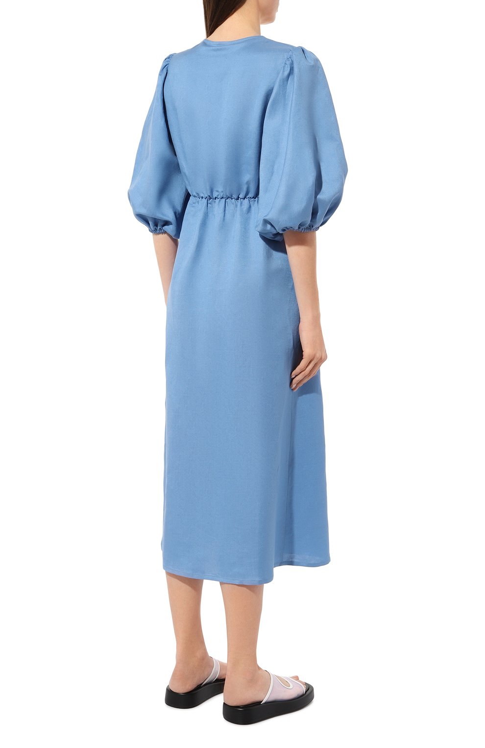 Платье изо льна и вискозы OLOLOL, арт. OLD169/9122.905/S23, фото 4