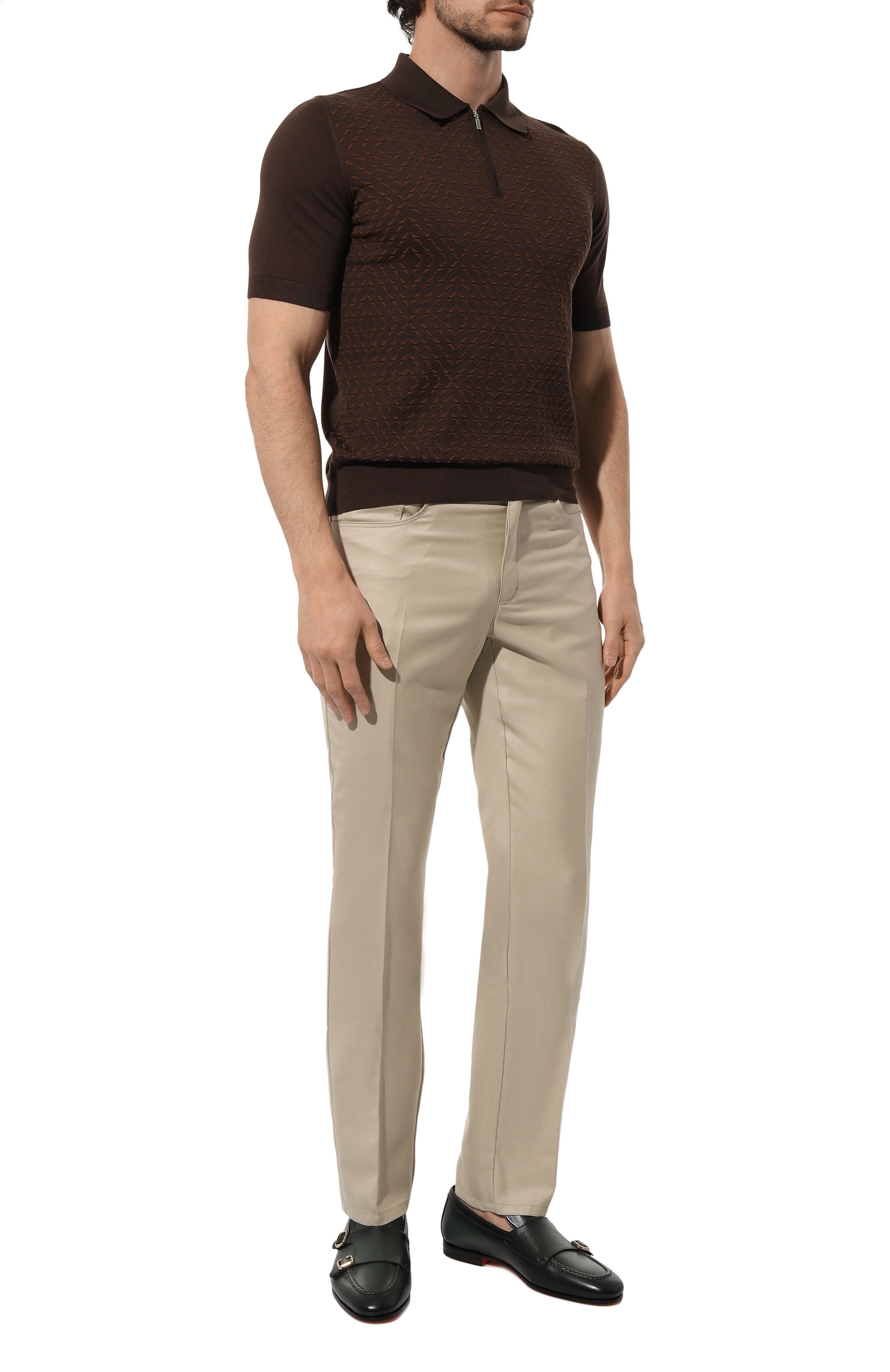 Поло из шелка и хлопка ZILLI, арт. KZP002M0145VVM000, фото 2