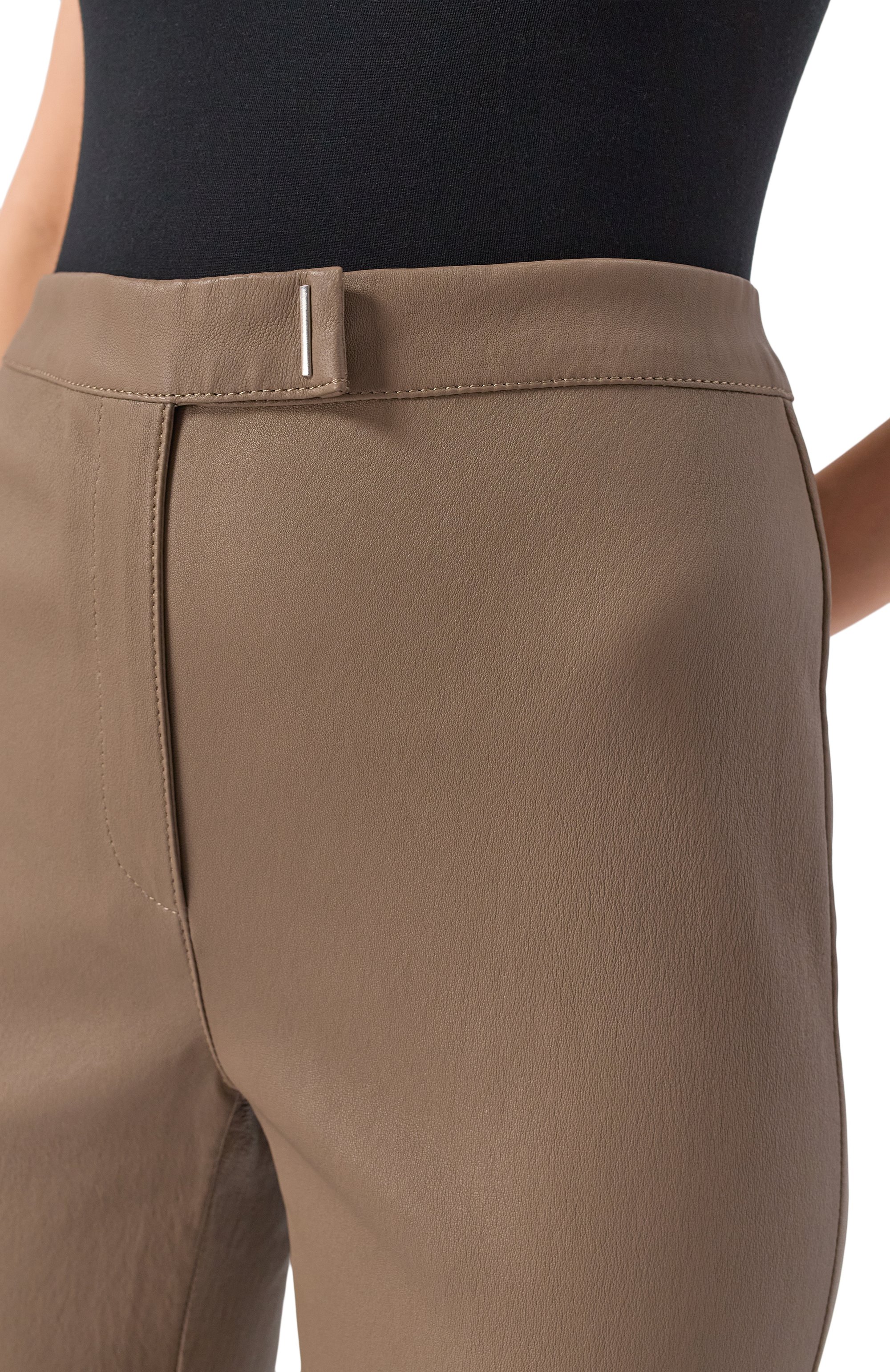 Кожаные легинсы BOSS, арт. 50541926, фото 5