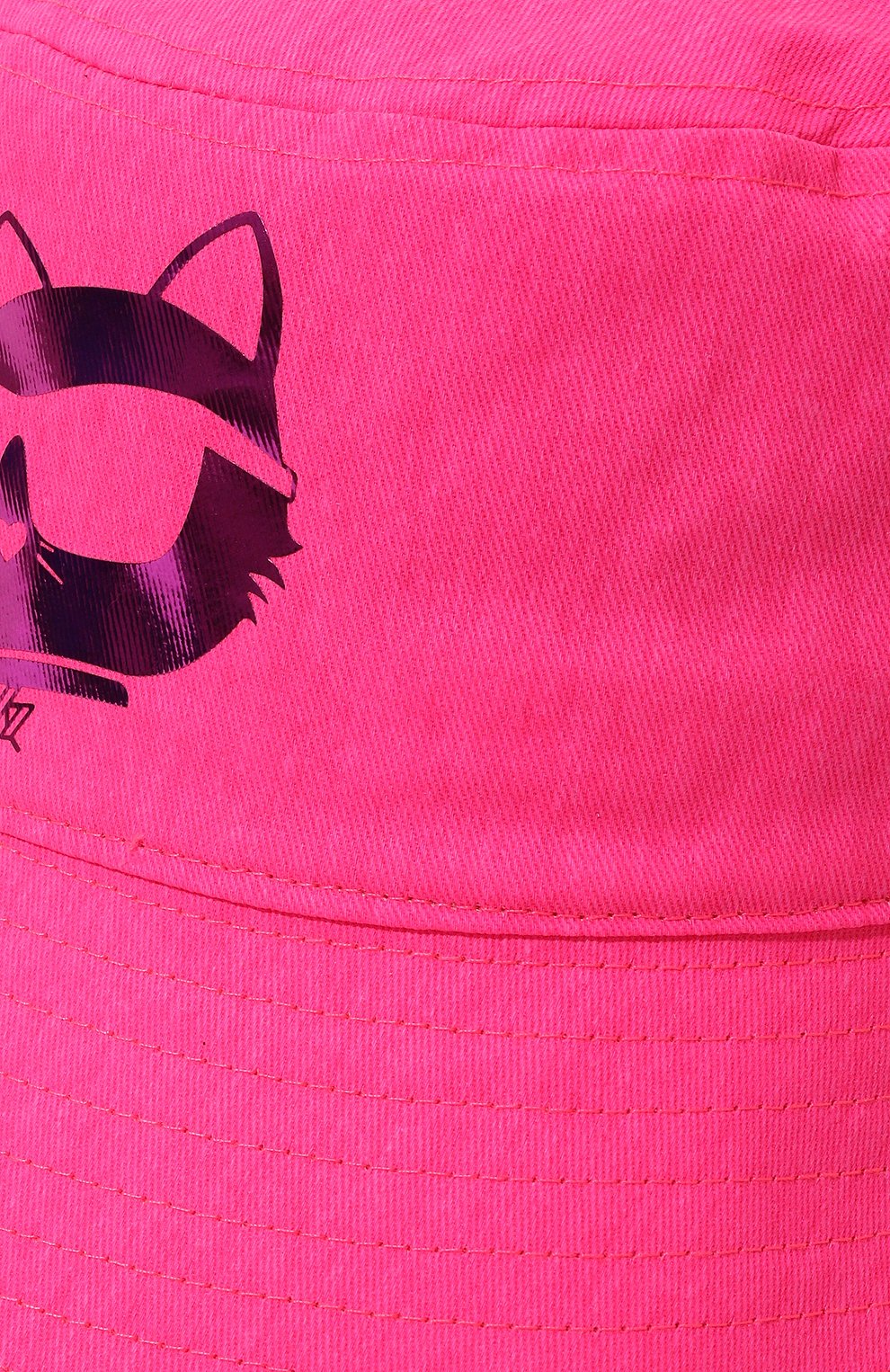 Хлопковая панама KARL LAGERFELD KIDS, арт. Z30159, фото 3