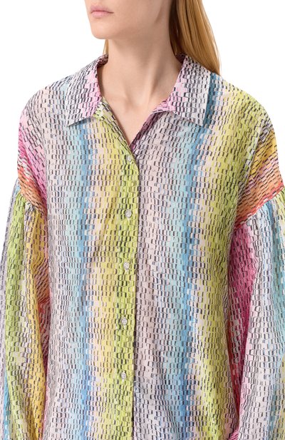 Блузка из хлопка и  шелка MISSONI, арт. MC24SK00/BW00UU, фото 5