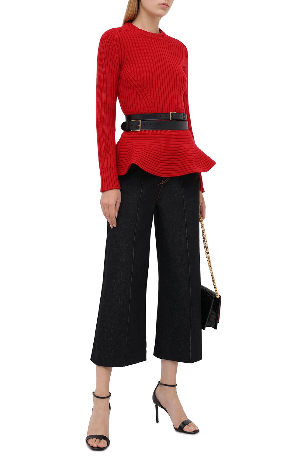 Шерстяной свитер ALEXANDER MCQUEEN, арт. 633685/Q1AQV, фото 2