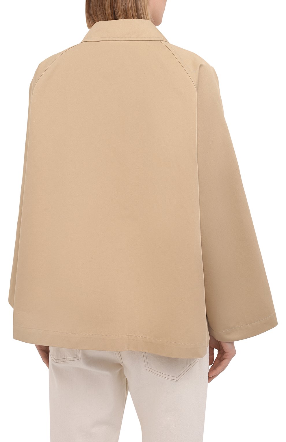 Куртка из хлопка и льна MARNI, арт. GIMA0149A0/TCZ35, фото 4