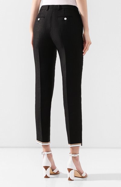 Льняные брюки KITON, арт. D49132K09S52, фото 4