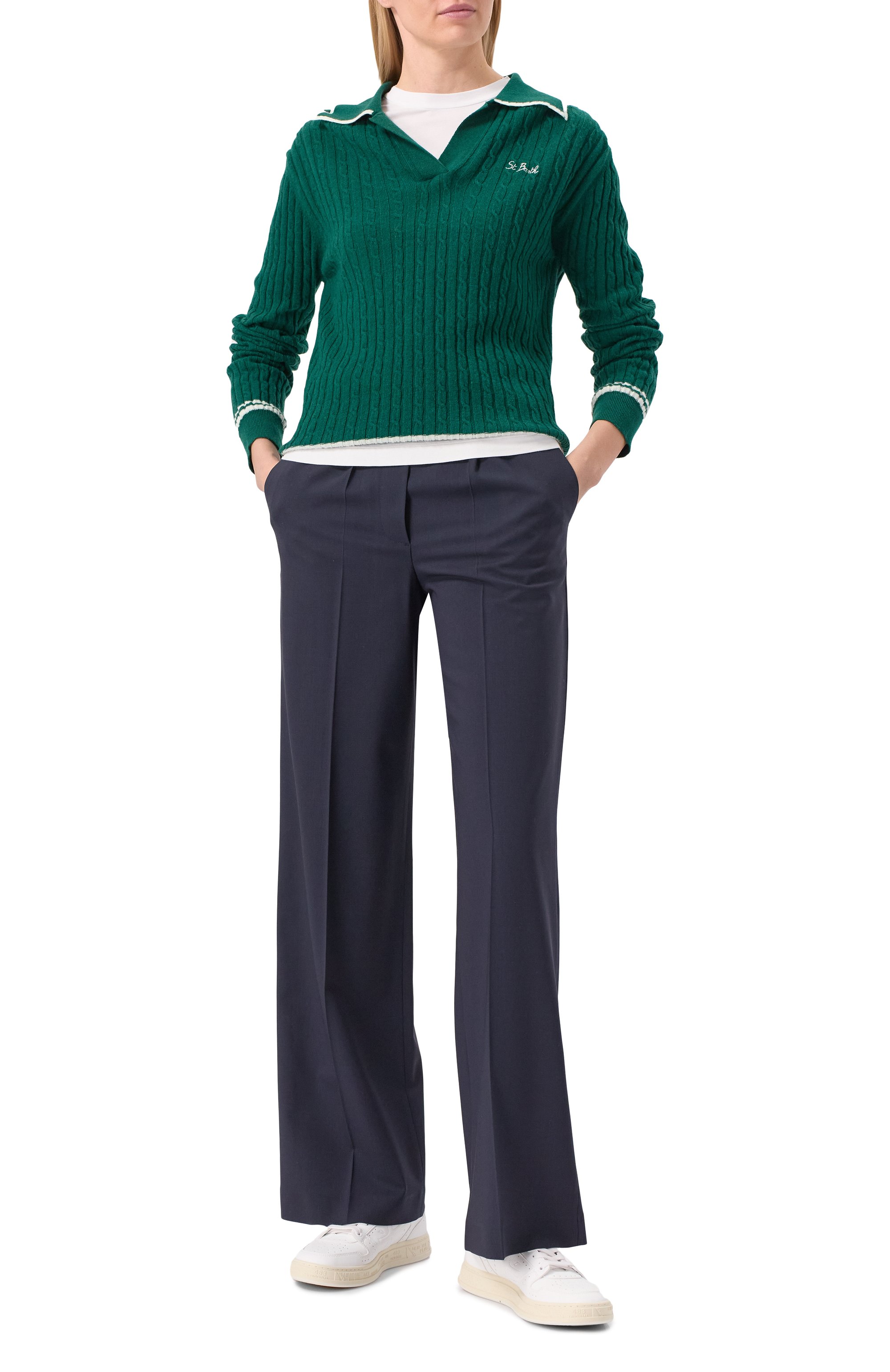 Шерстяные брюки MSGM, арт. 3841MDP14/257127, фото 2