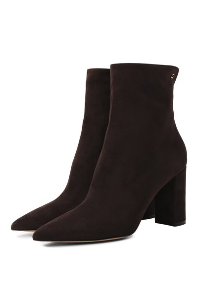 Женские замшевые ботильоны lyell 85 GIANVITO ROSSI, арт. G73134.85RIC.CASM0KA