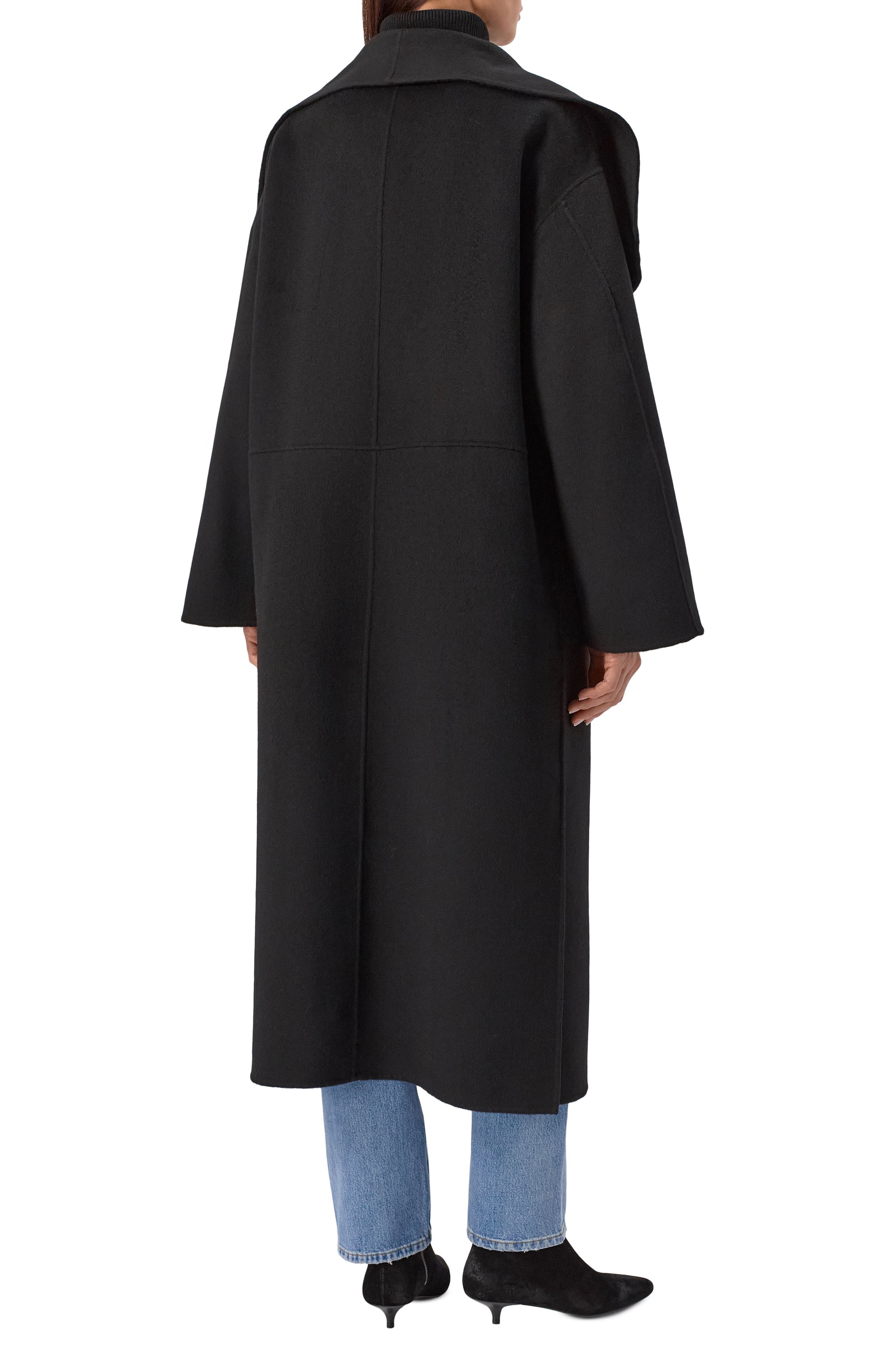 Пальто из шерсти и кашемира TOTEME, арт. 254-WR00196-FB0049, фото 4