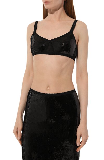 Бра-топ с отделкой пайетками N21, арт. 1701/4728, фото 3