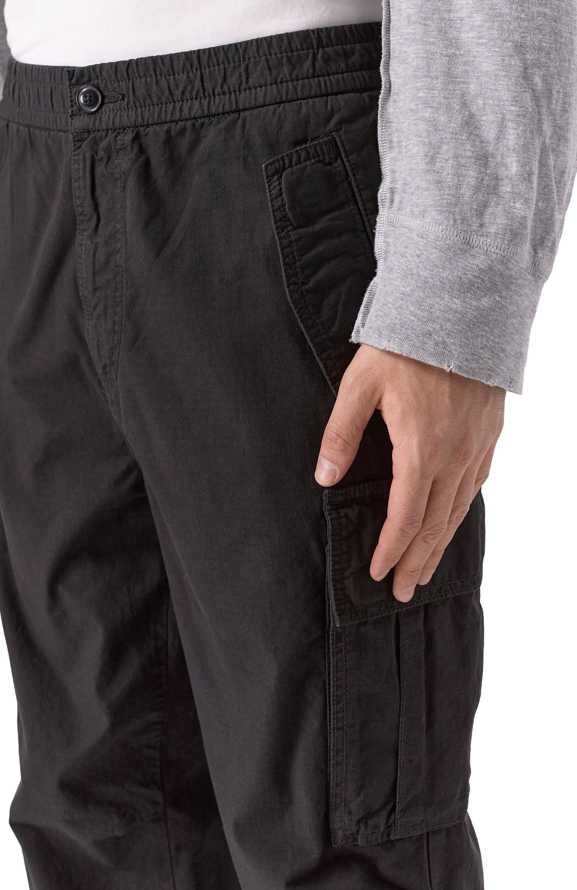 Хлопковые брюки-карго HUGO BLUE, арт. 50535406, фото 5