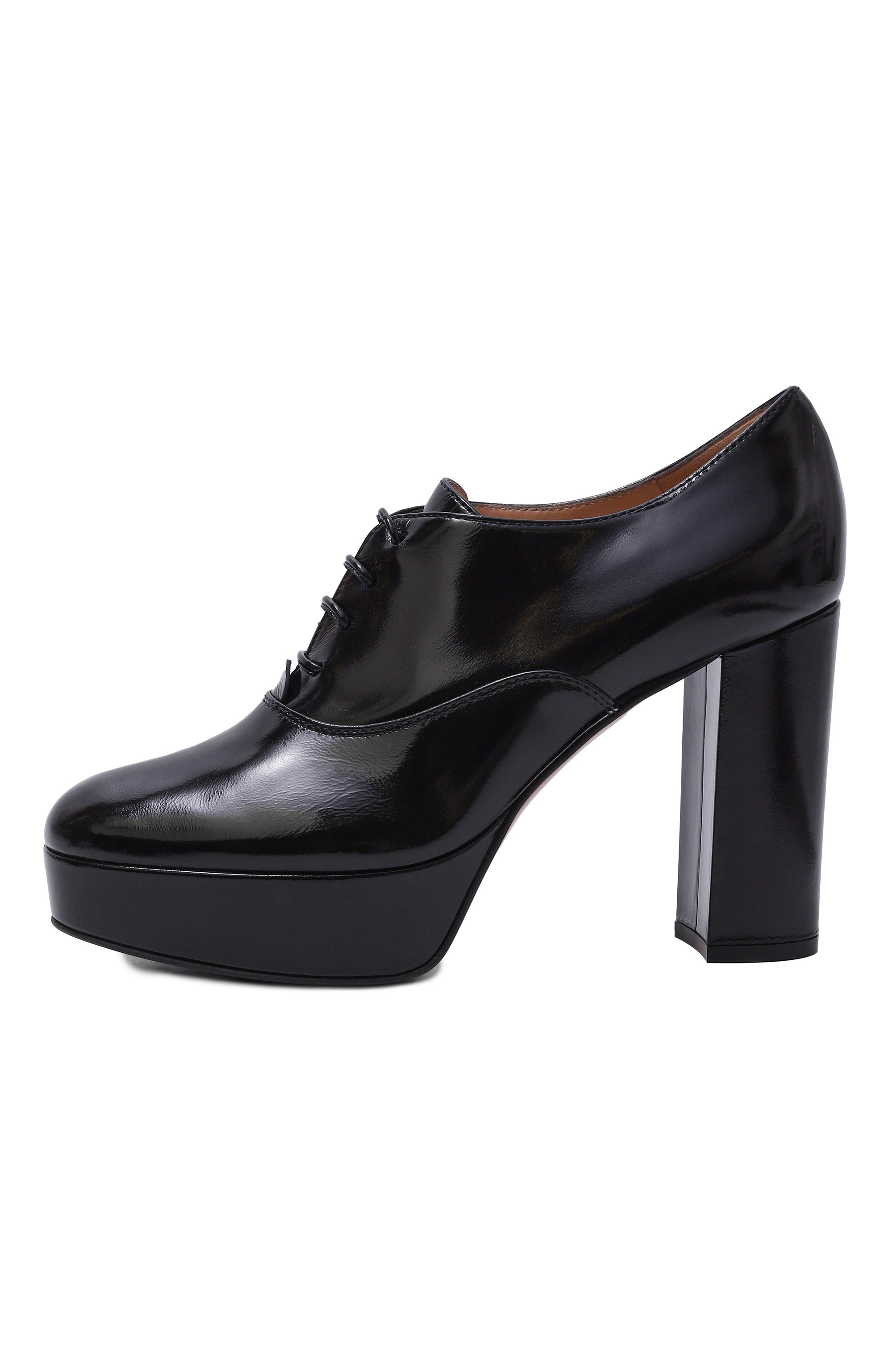 Кожаные туфли vicky GIANVITO ROSSI, арт. G25323.70RIC.NUIBLACK, фото 4