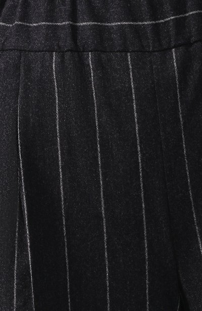 Шерстяные брюки с эластичным поясом KITON, арт. D46107K05I15, фото 5