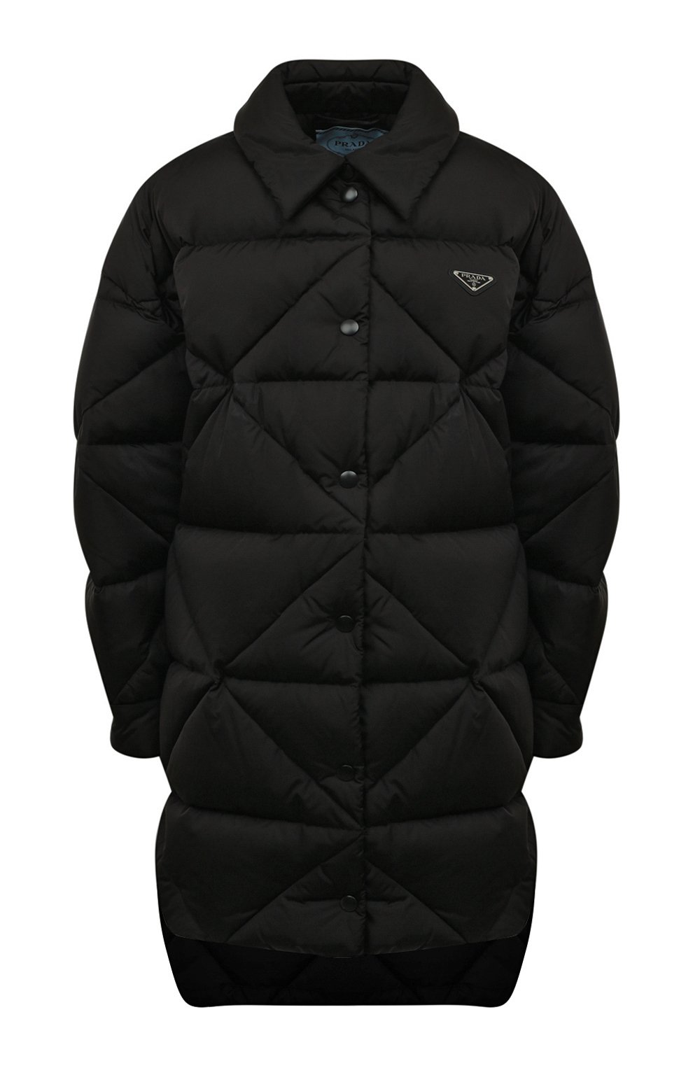 Пуховик PRADA черного цвета по цене 310000 руб., арт. 29Y960-1WQ9-F0002-212, фото 1 Пуховик PRADA, арт. 29Y960-1WQ9-F0002-212, фото 1