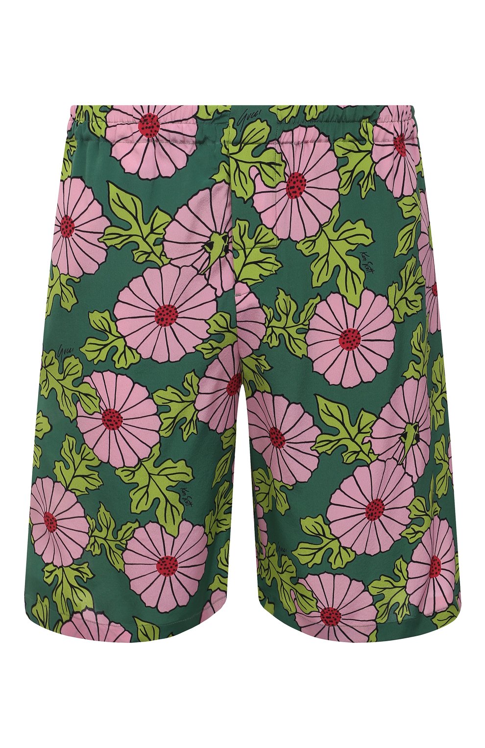 Шелковые шорты GUCCI, арт. 639389/ZAGAK, фото 1