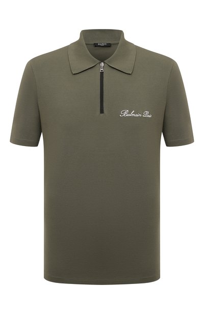 Мужское хлопковое поло BALMAIN, арт. DH1GC028/BC78