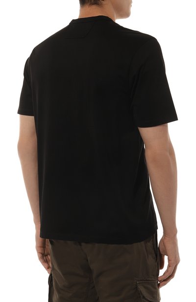 Хлопковая футболка C.P. COMPANY, арт. 16CLTS044A006370W, фото 4