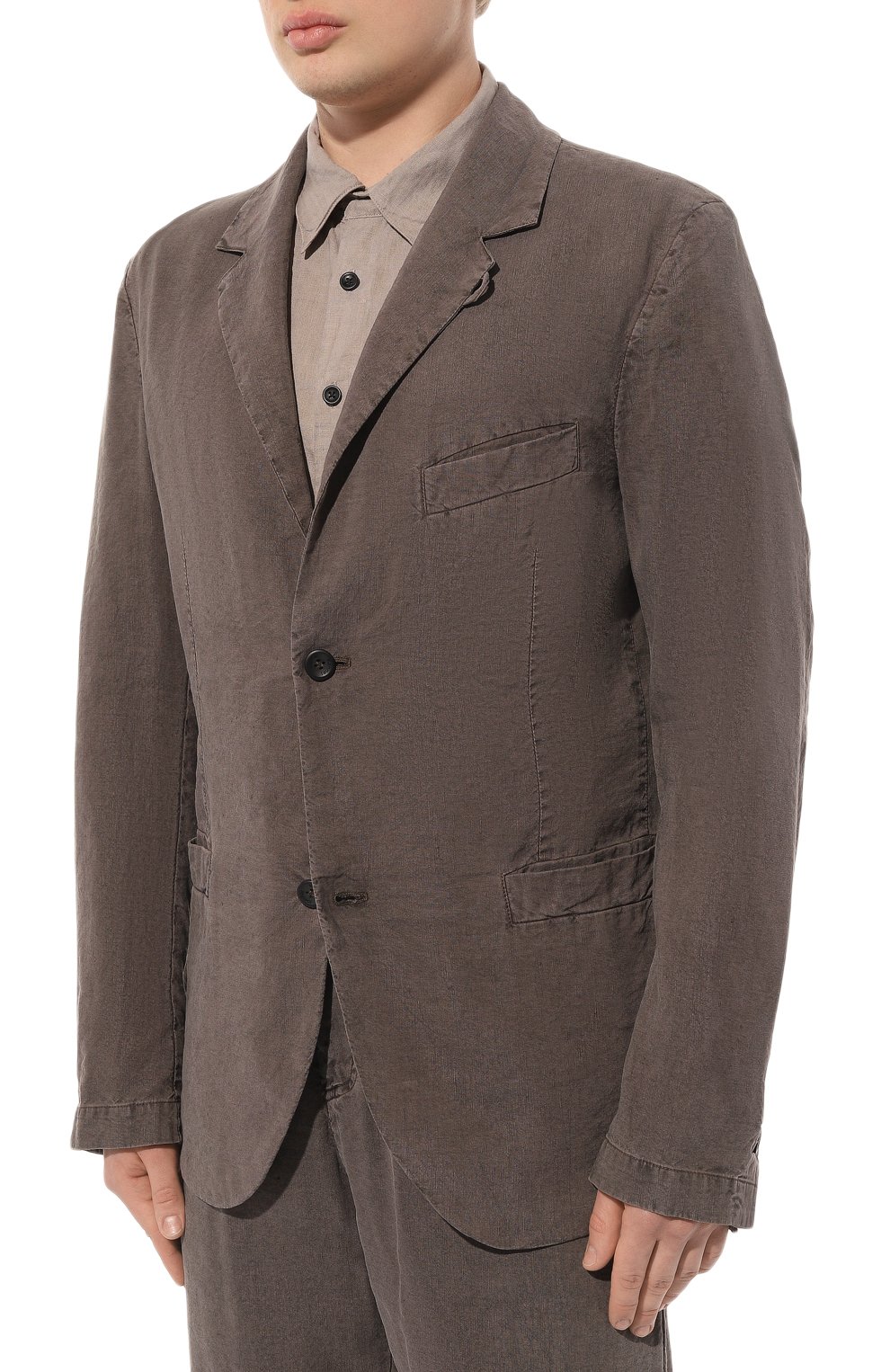 Пиджак изо льна и шелка HANNES ROETHER, арт. 110618/ZUN22DER.600, фото 3