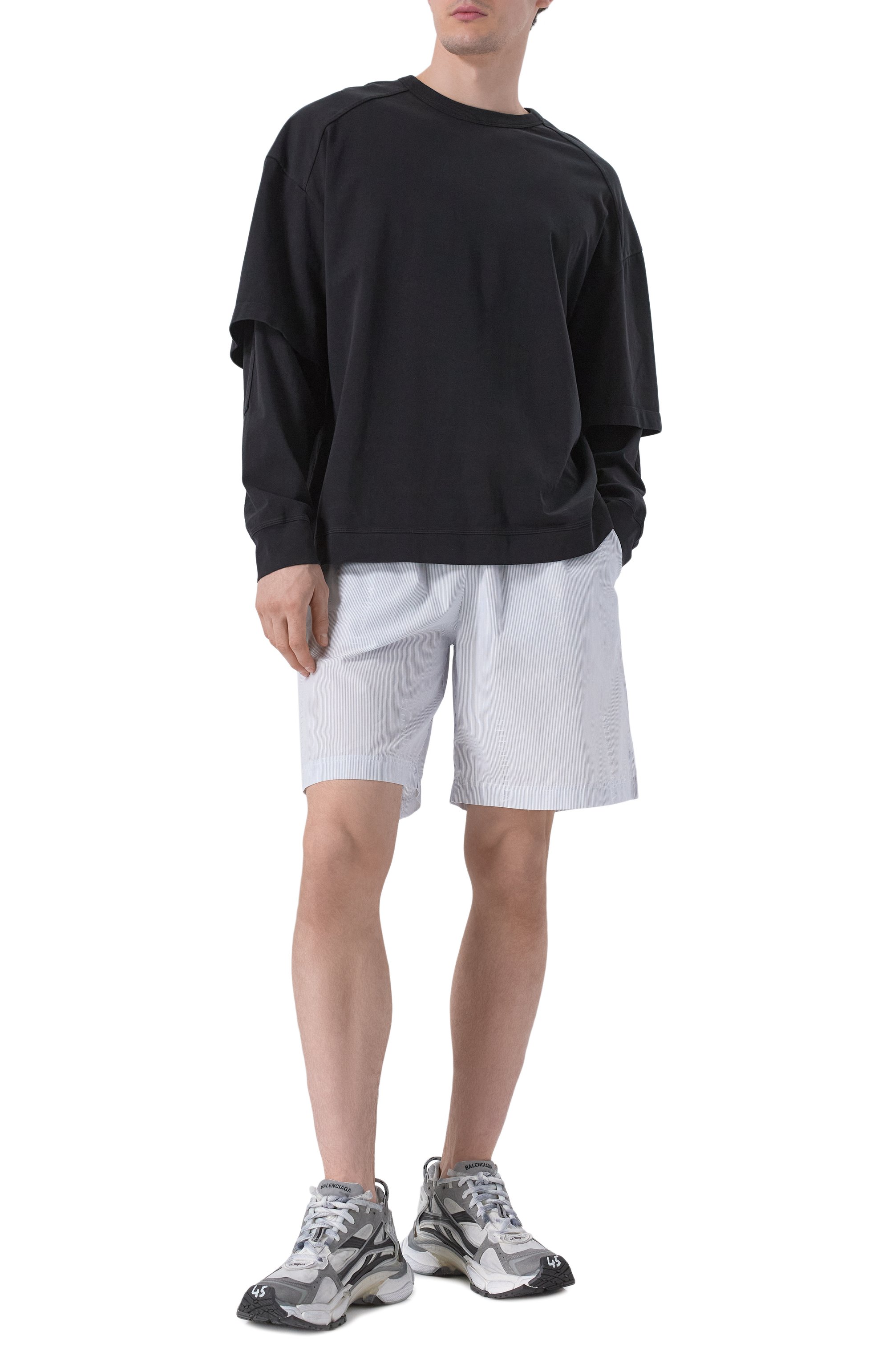 Хлопковый лонгслив DARKPARK, арт. MJE10/JTS01, фото 2