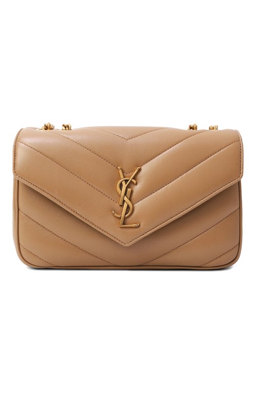 Сумка Loulou small Saint Laurent 801437/AAEAX Бежевый 801437/AAEAX