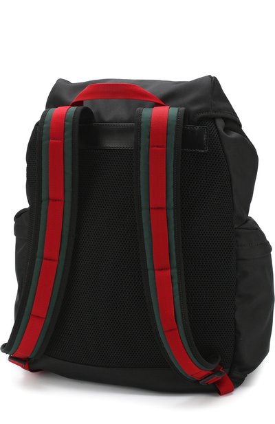 Текстильный рюкзак с клапаном GUCCI, арт. 429037/K1N1X, фото 3