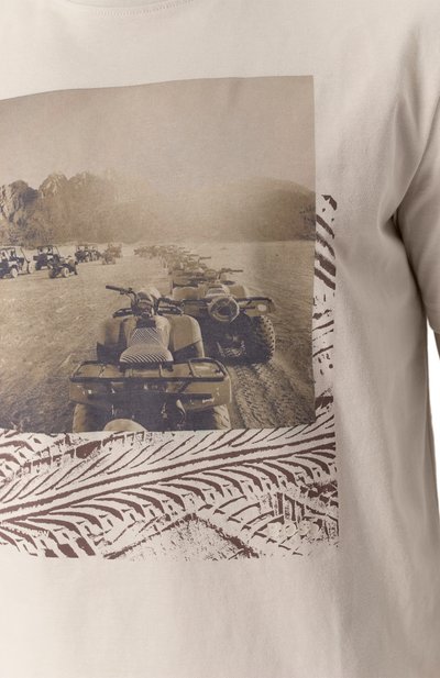 Хлопковая футболка BOSS ORANGE, арт. 50539187, фото 5