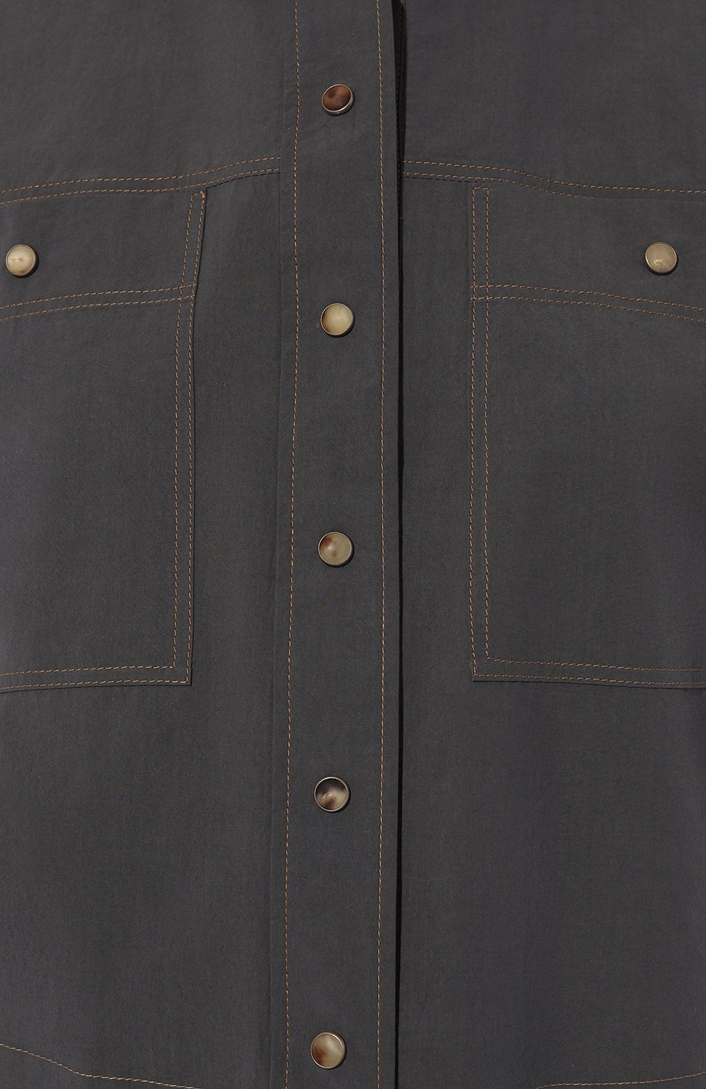 Хлопковая рубашка BRUNELLO CUCINELLI, арт. ML949B1348, фото 5