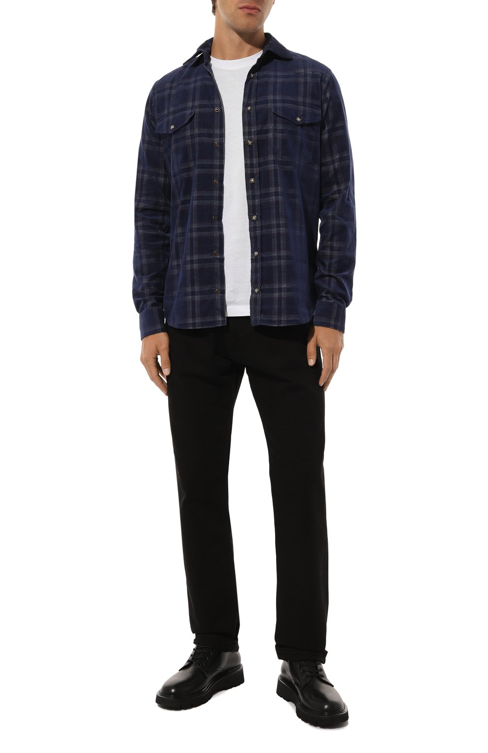 Кожаные дерби WOOLRICH, арт. WFM232.070.1110, фото 2