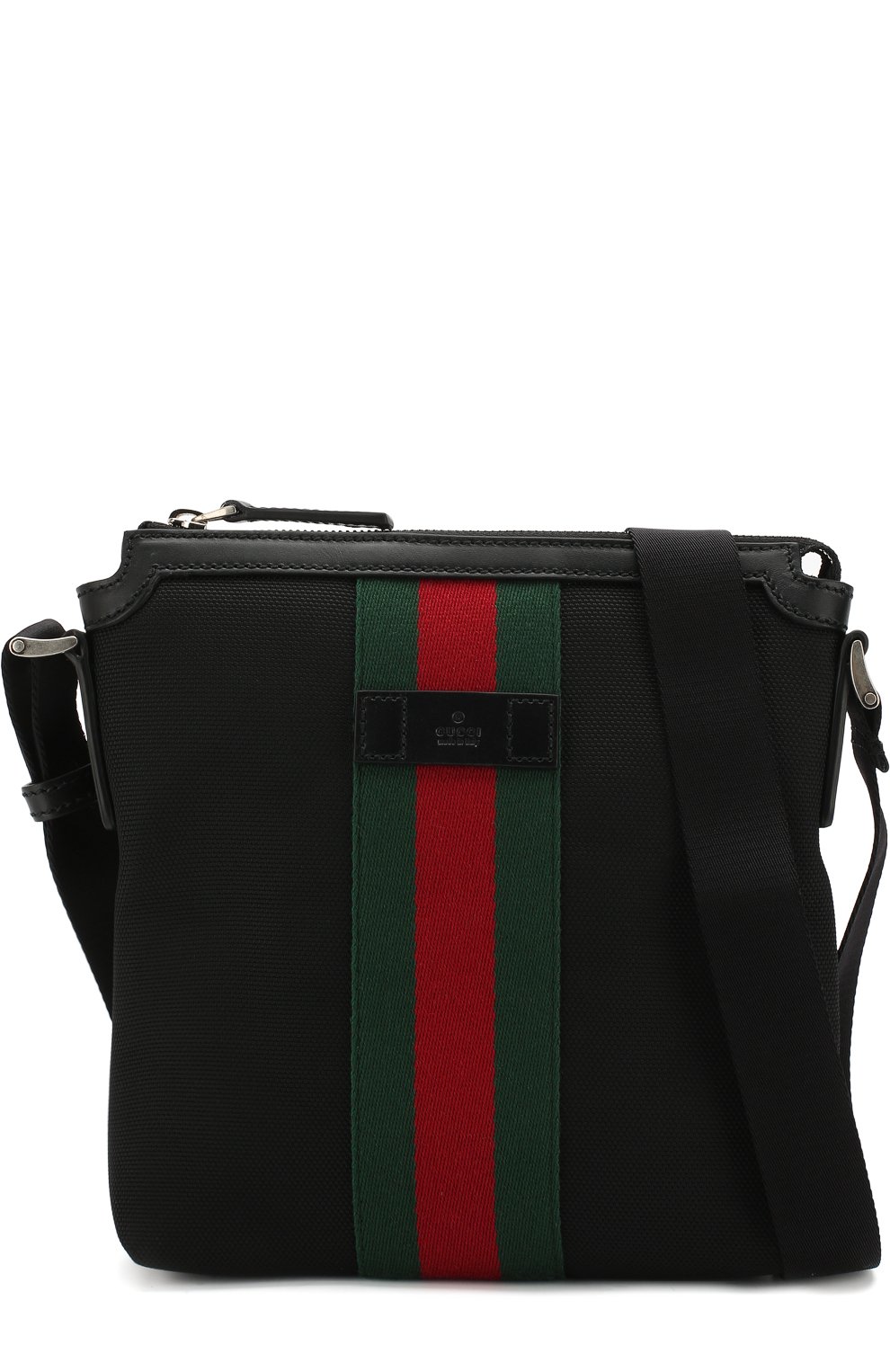 Текстильная сумка-планшет с отделкой web  GUCCI, арт. 471454/KWT7N, фото 5