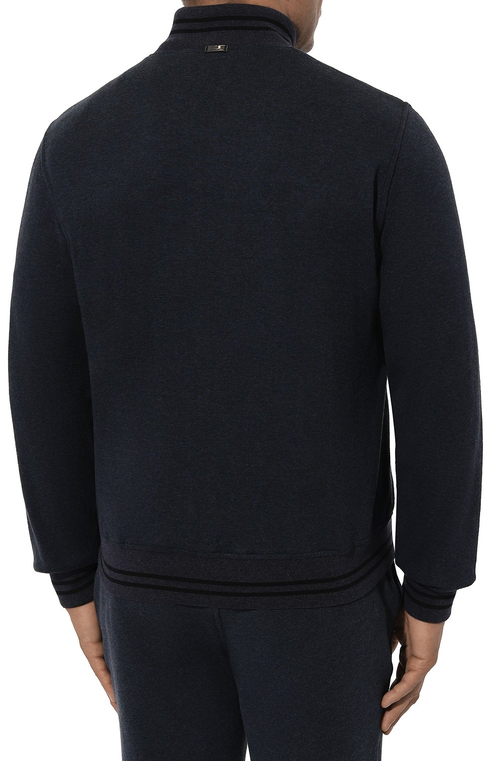 Толстовка из хлопка и кашемира CAPOBIANCO, арт. 17M457.LB00./58, фото 4