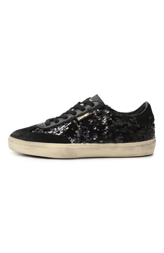Комбинированные кеды Soul Star Golden Goose Deluxe Brand GWF00464.F007486 Чёрный  GWF00464.F007486 Фото 4