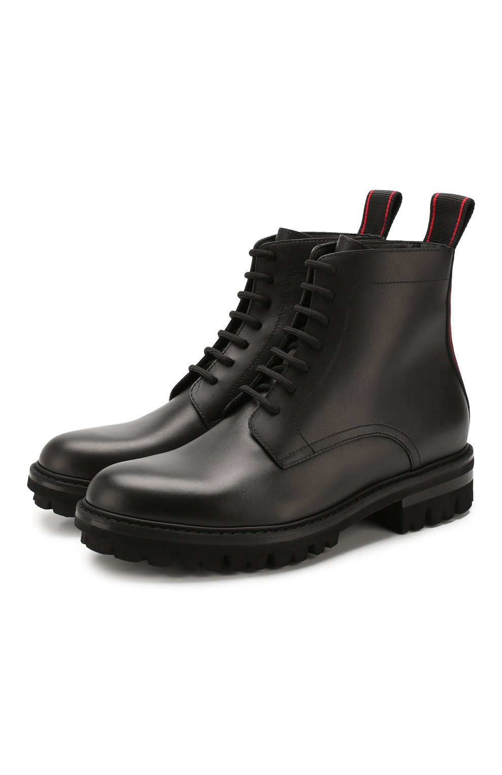 Кожаные ботинки DSQUARED2, арт. ABM0025 01500001, фото 1