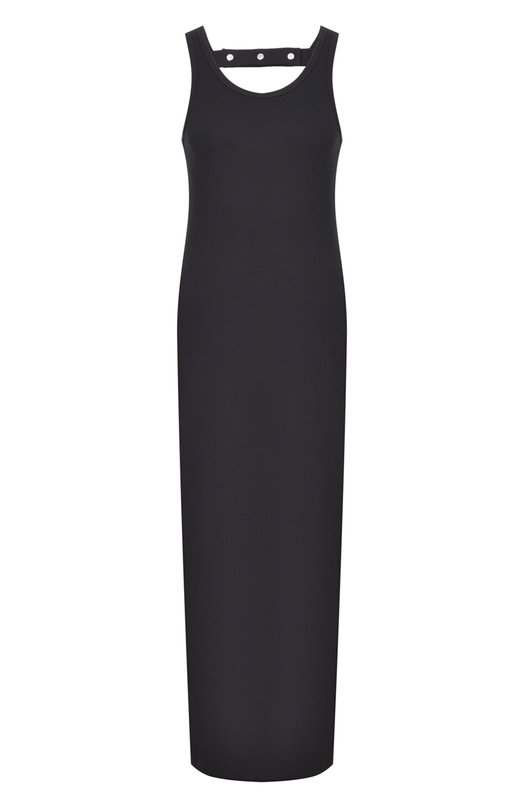 Хлопковое платье MSGM 4041MDA73N/267120 Чёрный 4041MDA73N/267120