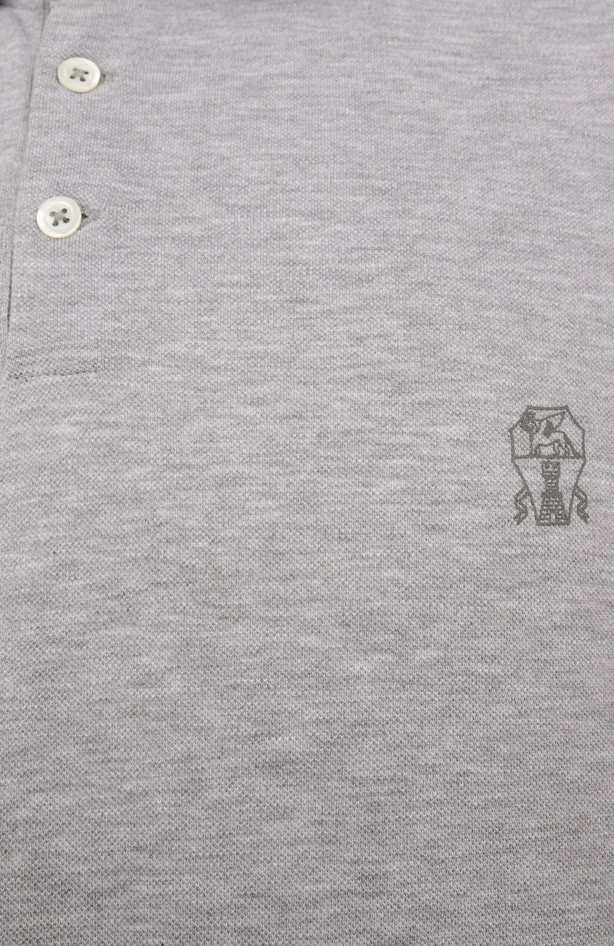 Хлопковое поло BRUNELLO CUCINELLI, арт. ME8548788, фото 6