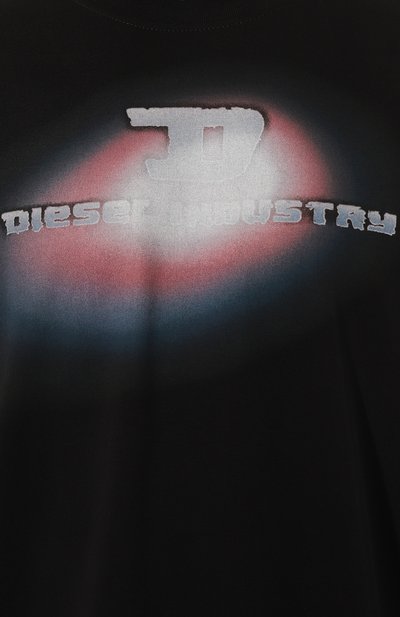 Хлопковый лонгслив DIESEL, арт. A16486/0PLAT, фото 5