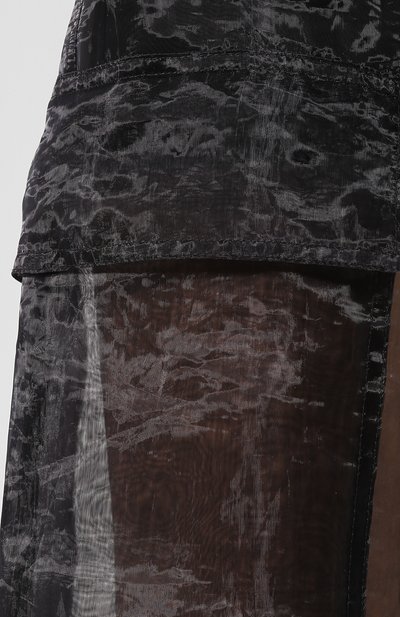 Прозрачные джоггеры MAISON MARGIELA черного цвета по цене 134000 руб., арт. S51KA0445/S49637, фото 5 Прозрачные джоггеры MAISON MARGIELA, арт. S51KA0445/S49637, фото 5