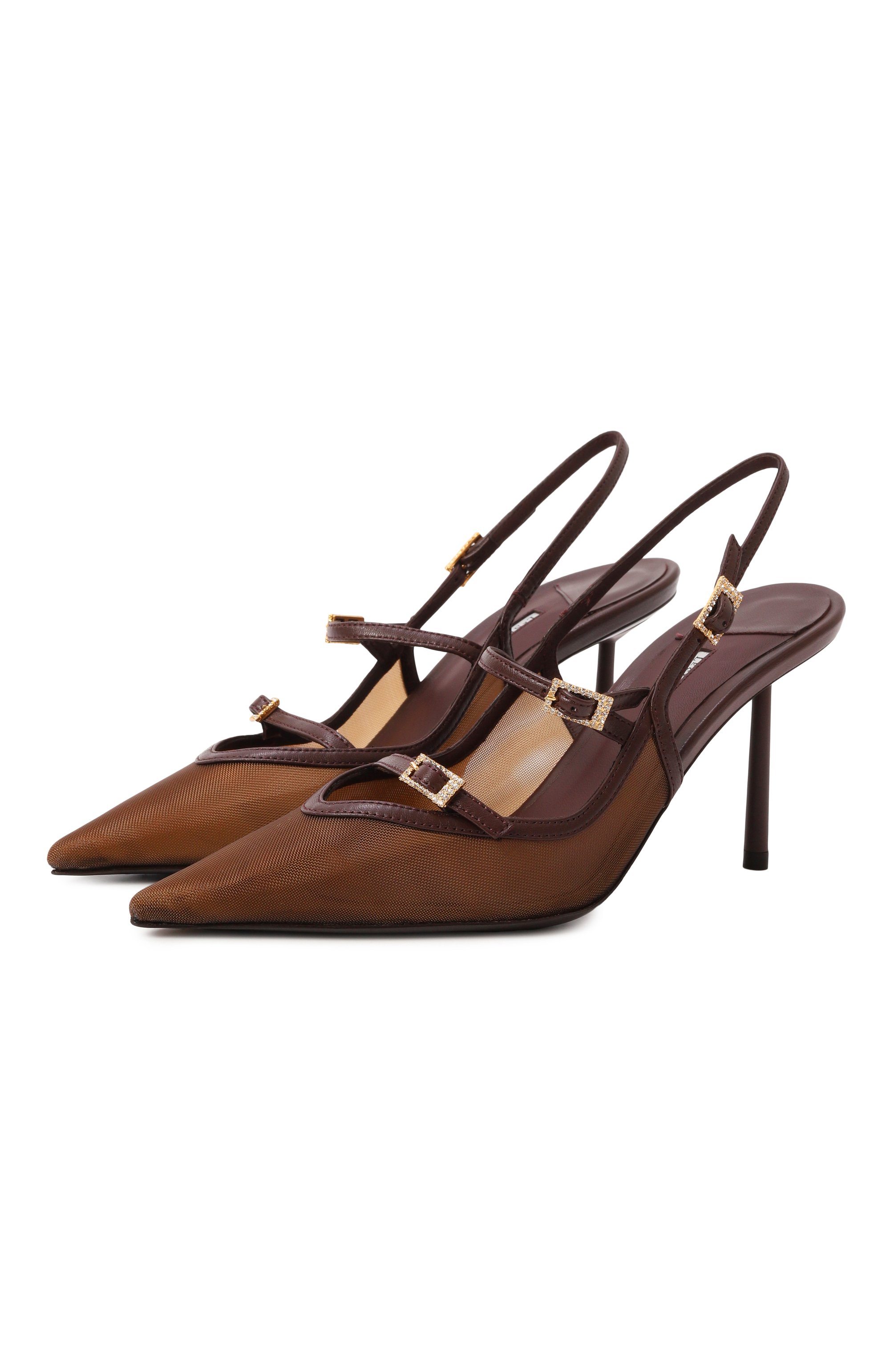 Текстильные туфли morgana 80 LE SILLA, арт. 4293D080BXPPNEM/, фото 1