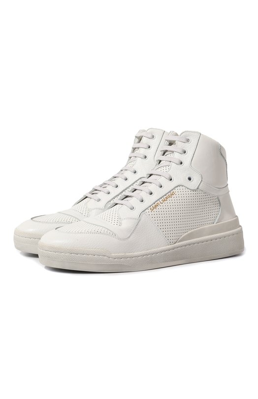 

Кожаные кеды SL24 Saint Laurent, Белый