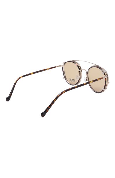 Оправа с клипоном MOSCOT, арт. ZEV T0RT0ISE/G0LD/AMBER CLIP, фото 3