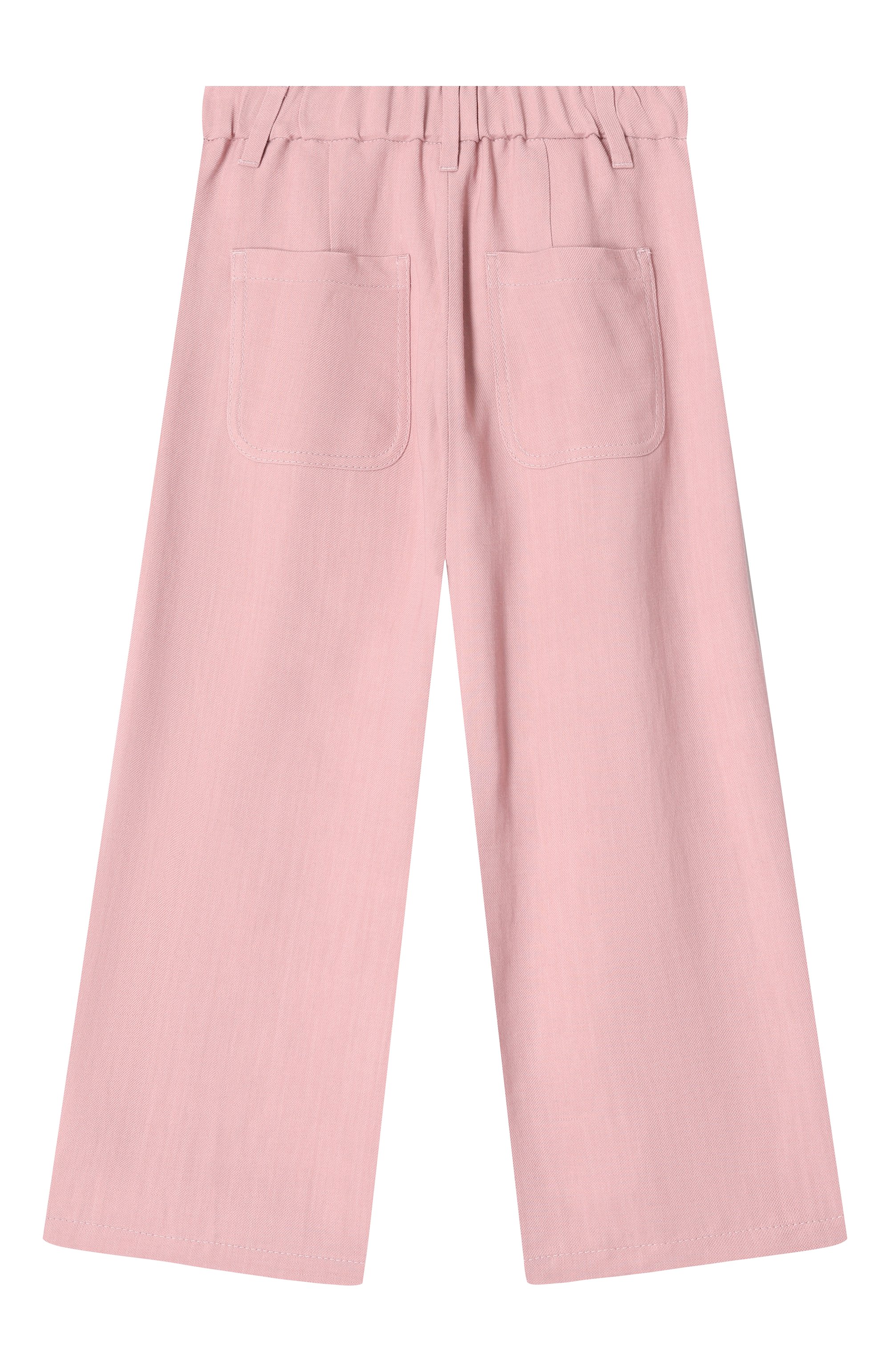 Брюки из вискозы и льна BRUNELLO CUCINELLI, арт. BH126P214A, фото 2