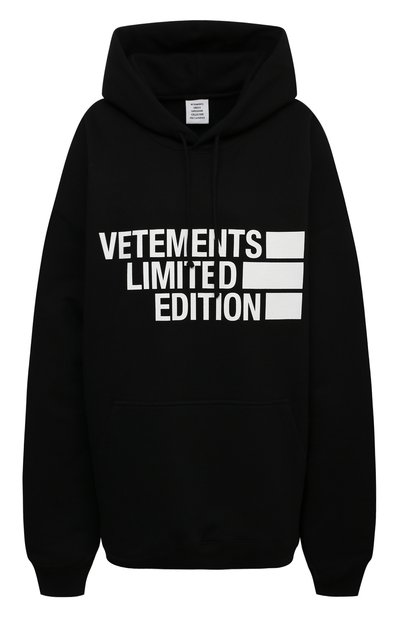 Женский хлопковое худи VETEMENTS, арт. UE51TR820B 1604/W