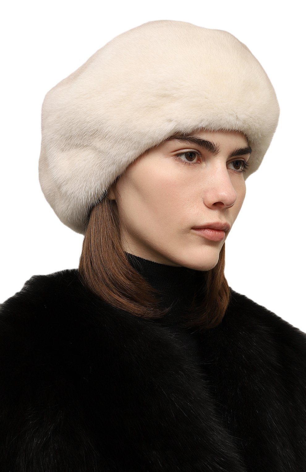 Меховой берет из норки VICTORIA KUSENKOVA, арт. 012000024008, фото 2