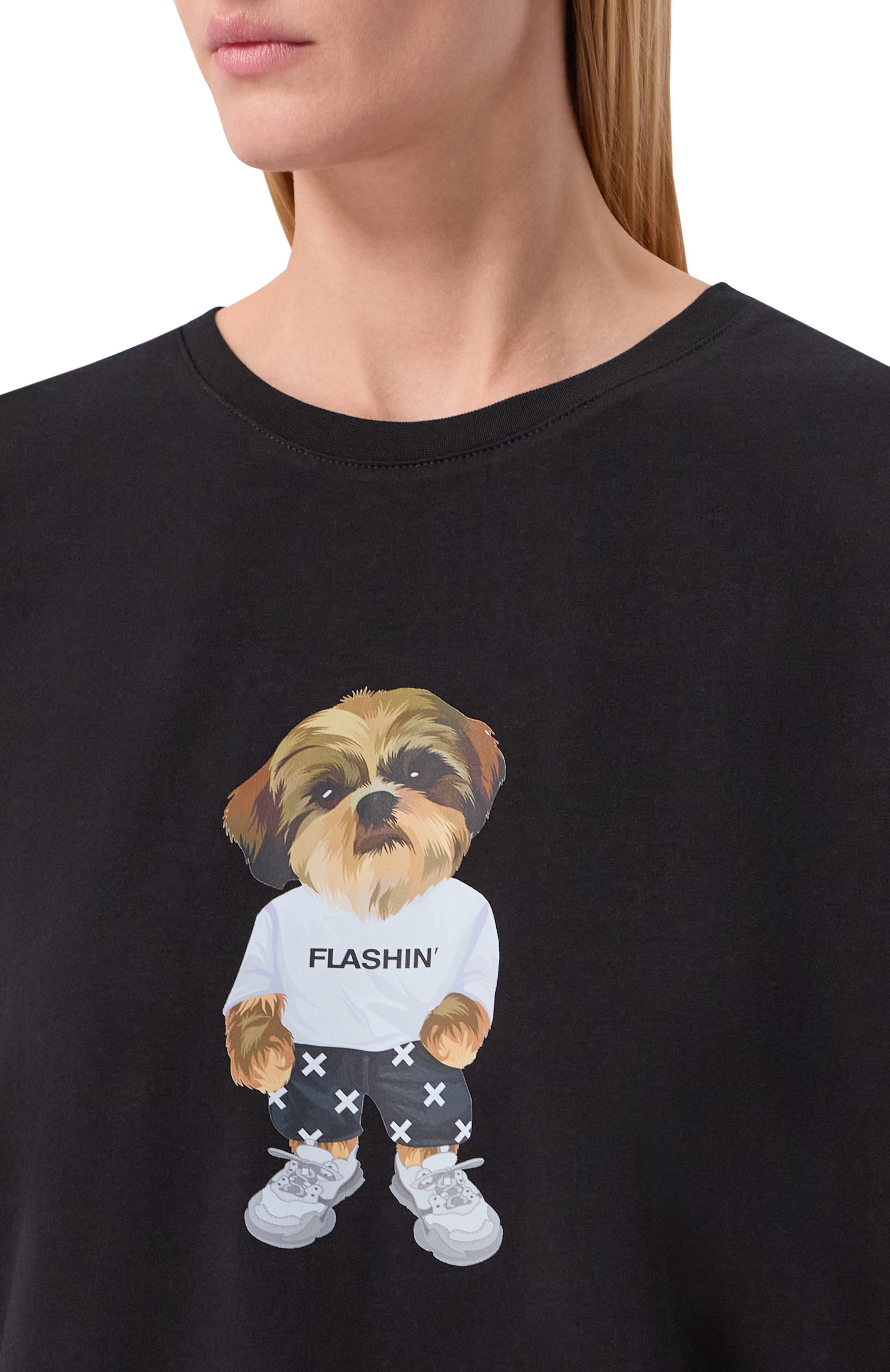 Хлопковый лонгслив FLASHIN, арт. FS26LSSC, фото 5